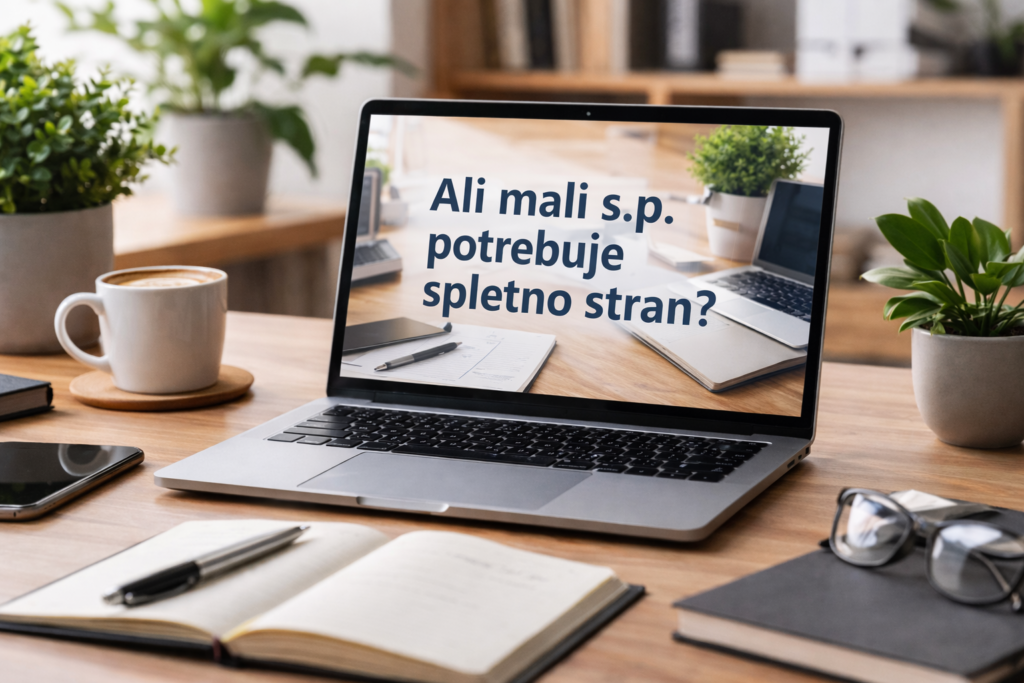 ali mali s.p. potrebuje spletno stran?