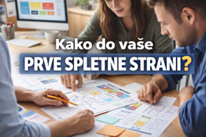 Kako do vaše prve spletne strani?