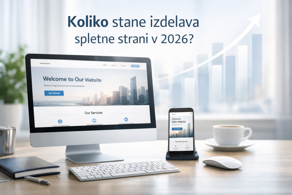 koliko stane izdelava spletne strani v 2026